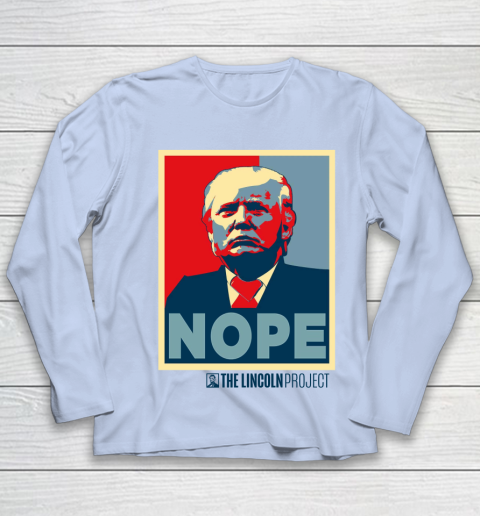 Lincoln Project Nope Youth Long Sleeve 5