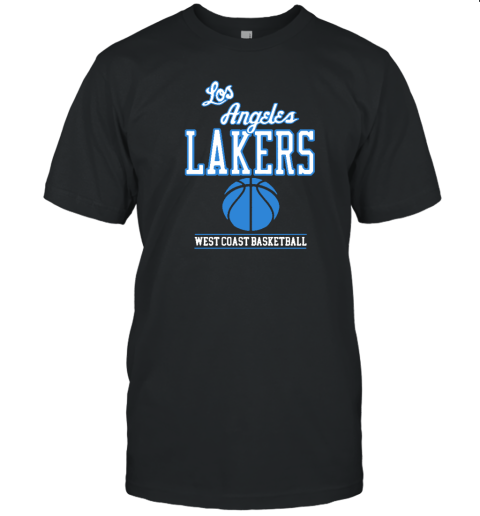 Lakers West Coast Basketball T-Shirt