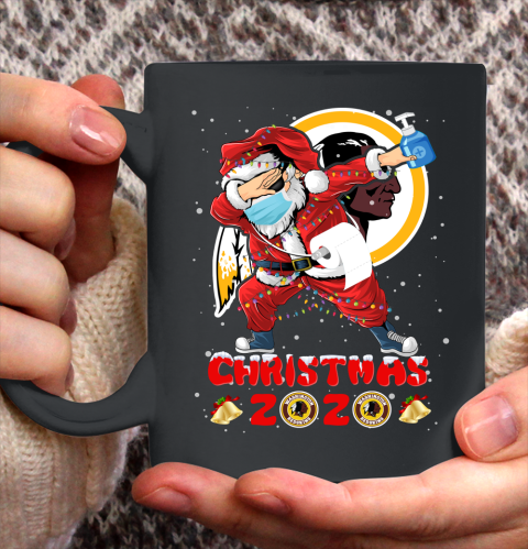 Washington Redskins Funny Santa Claus Dabbing Christmas 2020 NFL Ceramic Mug 11oz 2