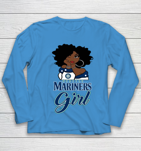 Seattle Marinerss Girl MLB Youth Long Sleeve 7