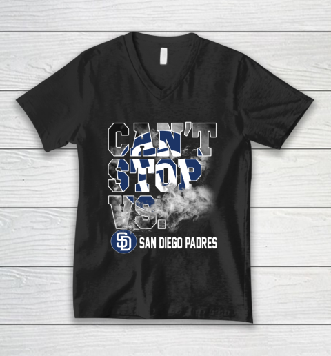 MLB San Diego Padres Baseball Can't Stop Vs Padres V-Neck T-Shirt
