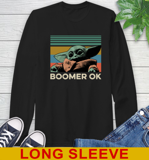 Baby Yoda Boomer OK Star Wars Vintage Shirts 55