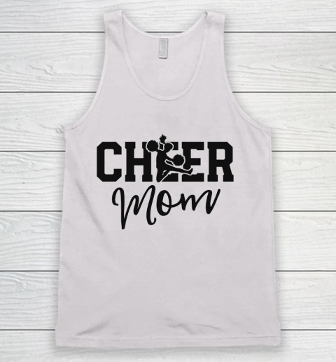 Mother's Day Funny Gift Ideas Apparel  Pink Cheerleader Mom Shirt Cheer Mom Gifts Mama Mother T Shi Tank Top