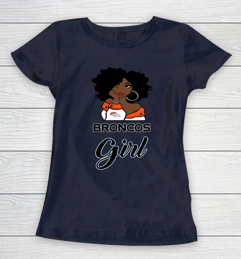 Denver Broncos Girl NFL Women's T-Shirt 4