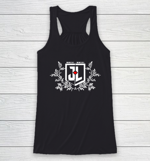 Justice League Associate Producer Racerback Tank