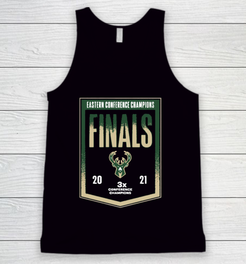 Bucks Eastern Coference Finals 2021 3x Champions Tank Top