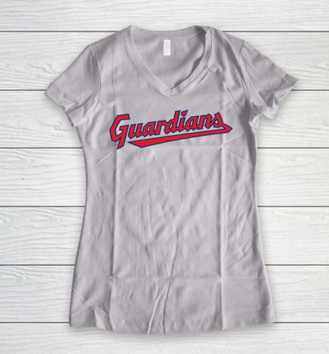 Cleveland Guardians t shirt Women's V-Neck T-Shirt 2