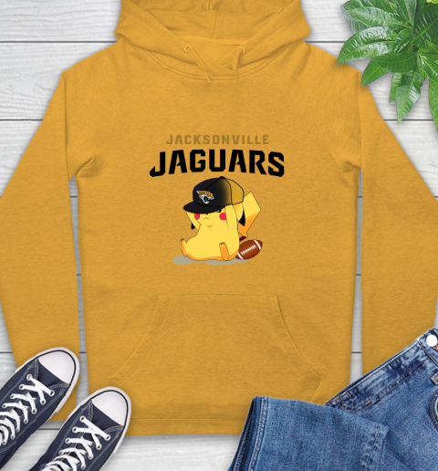 NFL Pikachu Football Sports Jacksonville Jaguars Hoodie 3
