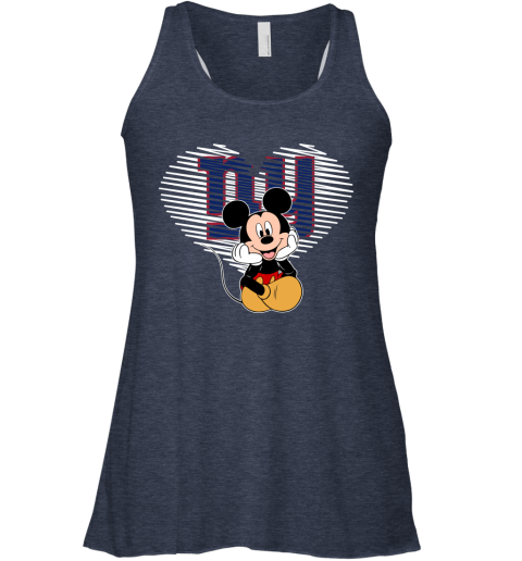 NFL New York Giants The Heart Mickey Mouse Disney Football T Shirt_000 Tank  Top