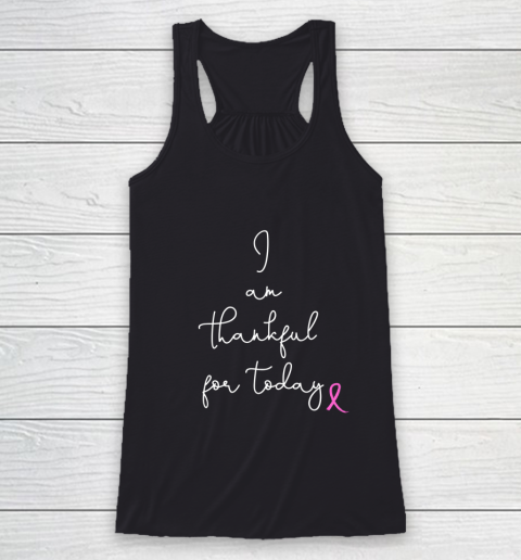 Womens Fighting Breast Cancer Product Gift Battling Through Chemo Racerback Tank