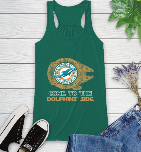NFL Come To The Miami Dolphins Wars Football Sports Racerback Tank 6