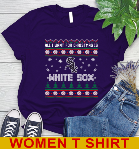 MLB All I Want For Christmas Is Chicago White Sox Baseball Sports 88