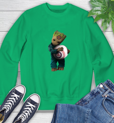 MLB Groot Guardians Of The Galaxy Baseball Sports Washington Nationals Sweatshirt 6