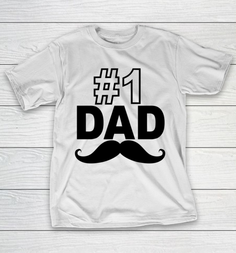 #1 Dad Funny Father's Day T-Shirt