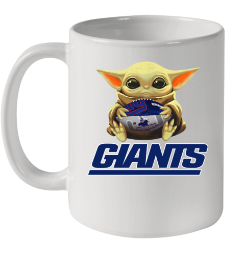 NFL Football New York Giants Baby Yoda Star Wars Shirt Ceramic Mug 11oz