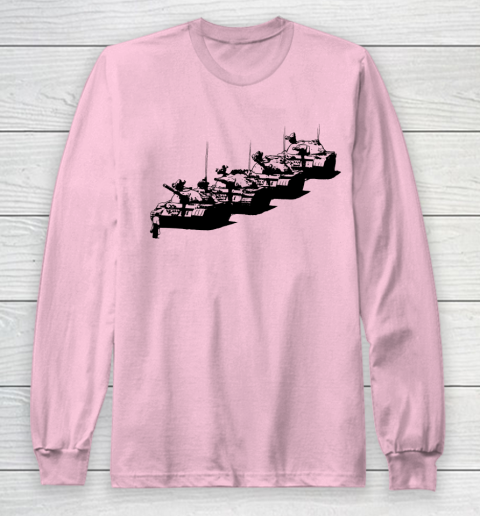 Tank Man Art Long Sleeve T-Shirt 6