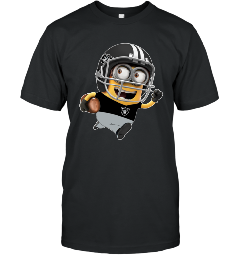 NFL Oakland Raiders Minions Disney Football Sports mZMywW3wFNL classic t shirt 2 95 151514 front black