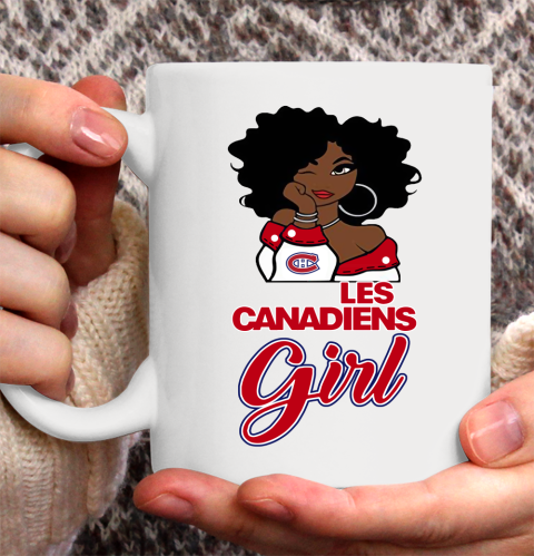 Montreal Canadiens Girl NHL Ceramic Mug 11oz 4