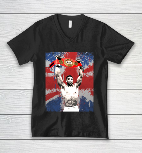 Anthony Joshua IBF World Heavyweight Champion V-Neck T-Shirt