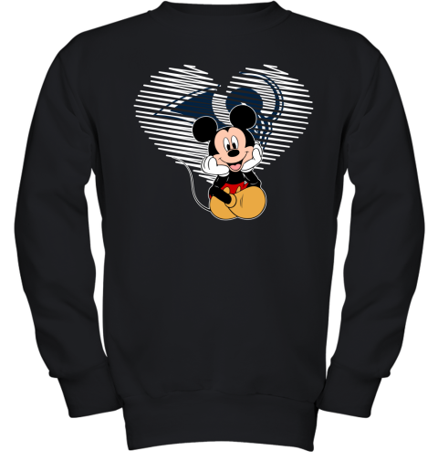 NFL Los Angeles Rams The Heart Mickey Mouse Disney Football T Shirt 5RLG0VR1xpS youth sweatshirt 47 95 151514 front black