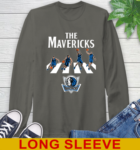 NBA Basketball Dallas Mavericks The Beatles Rock Band Shirt Long Sleeve T-Shirt 10
