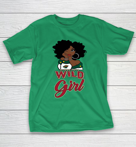 Minnesota Wild Girl NHL T-Shirt 7
