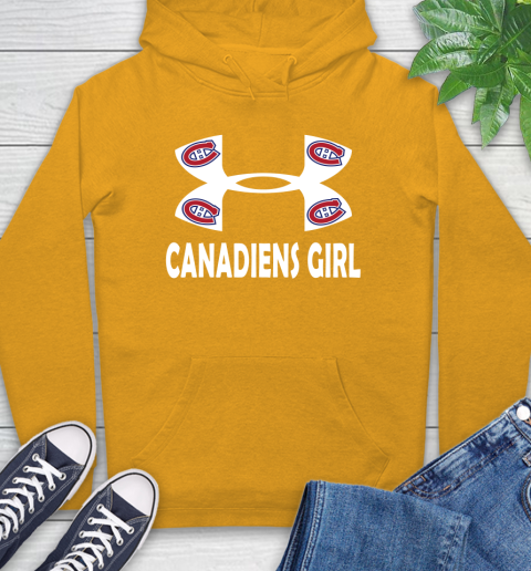 NHL Montreal Canadiens Girl Under Armour Hockey Sports Hoodie 2