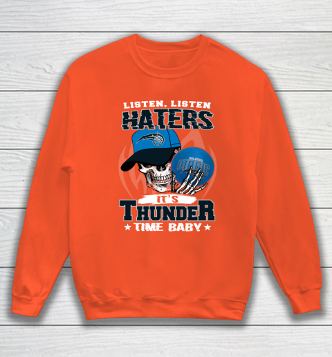 Listen Haters It is MAGIC Time Baby NBA Sweatshirt 3
