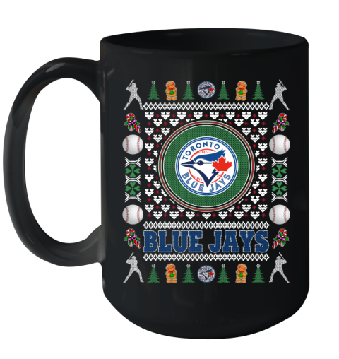 Toronto Blue Jays Merry Christmas MLB Baseball Loyal Fan Ceramic Mug 15oz