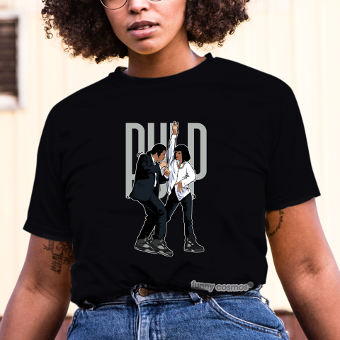 Air Jordan 5 Anthracite Matchng Sneaker Tshirt Pulp Fiction Air Jordan Black and Gray Jordan Tshirt