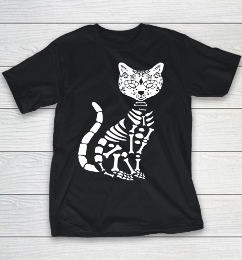 Halloween Shirt For Women and Men Halloween Shirt For Cat Skull Youth T-Shirt