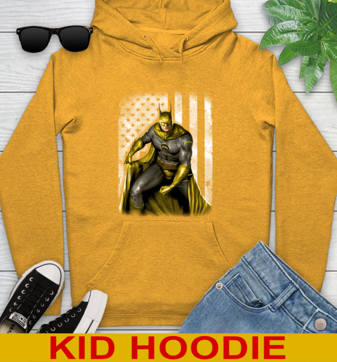 Los Angeles Chargers NFL Football Batman DC American Flag Shirt Youth Hoodie 2