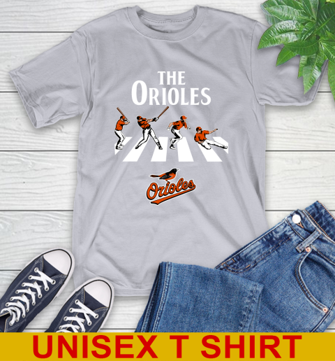 MLB Baseball Baltimore Orioles The Beatles Rock Band Shirt T-Shirt 5