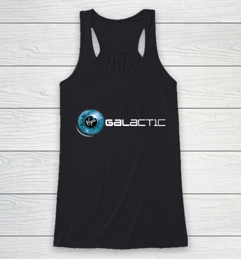 Virgin Galactic (print on front and back) Racerback Tank