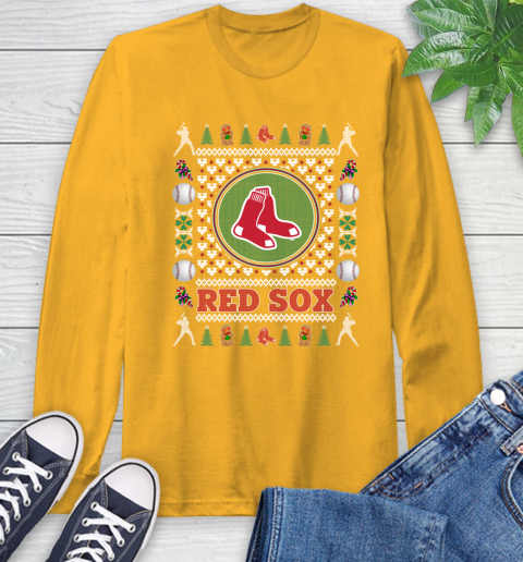Boston Red Sox Merry Christmas MLB Baseball Loyal Fan Ugly Shirt 57