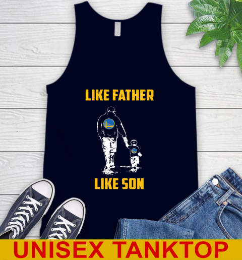 Golden State Warriors NBA Basketball Like Father Like Son Sports Tank Top 2
