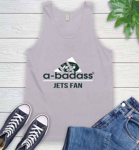New York Jets NFL Football A Badass Adidas Adoring Fan Sports Tank Top 3