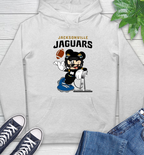 NFL Jacksonville Jaguars Mickey Mouse Disney Super Bowl Football T Shirt Hoodie