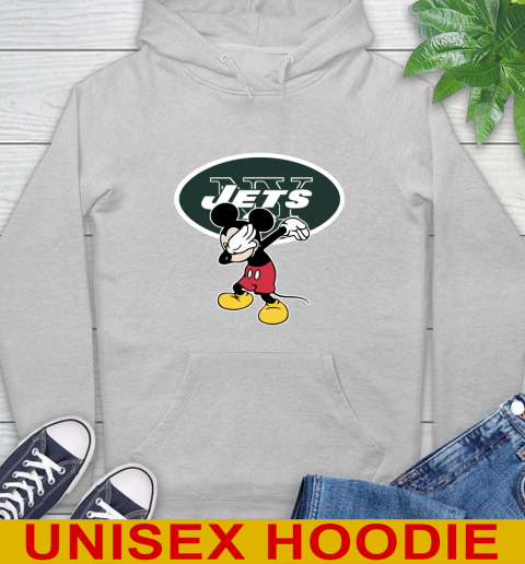 New York Jets NFL Football Dabbing Mickey Disney Sports Hoodie 6