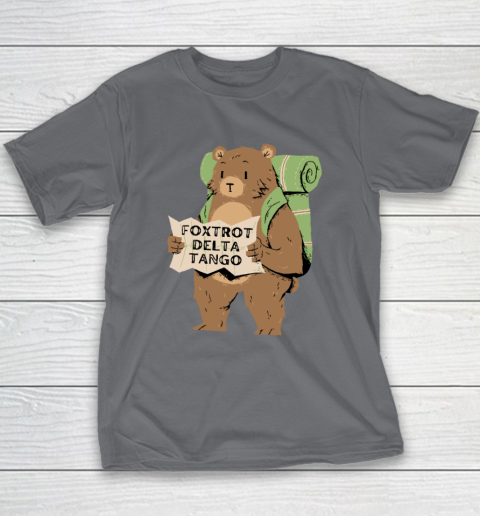 Bear Foxtrots Deltas Tangos Funny Youth T-Shirt 5
