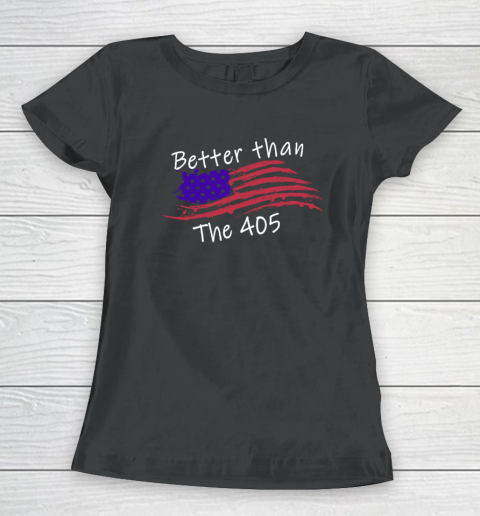 Better Than The 405 USA Flag Retro Vintage Women's T-Shirt