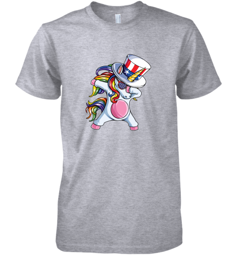 Day 4th Of July Dabbing Uncle Sam Gifts Premium Men's T-Shirt