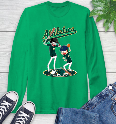MLB Oakland Athletics Rick And Morty Baseball 64