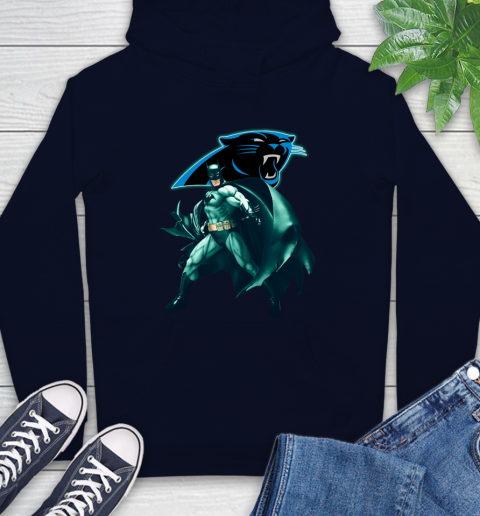 NFL Batman Football Sports Carolina Panthers Hoodie 4