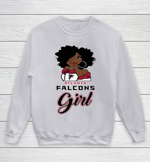 Atlanta Falcons Girl NFL Youth Sweatshirt 4