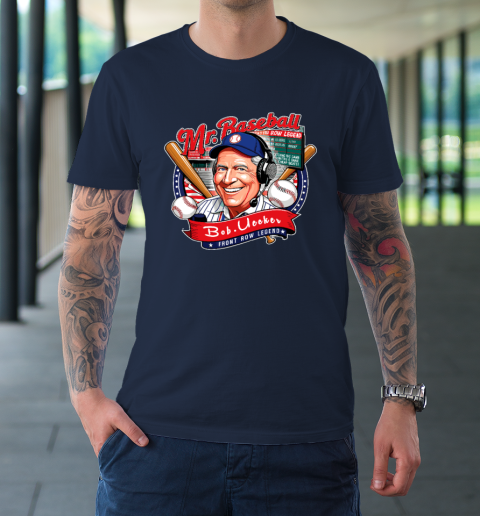 Bob Uecker  Mr Baseball Front Row Legend Funny T-Shirt 2