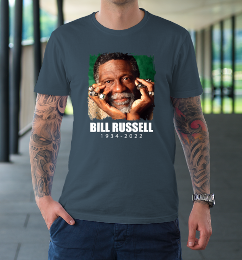 Bill Russell 1934  2022 RIP T-Shirt 4