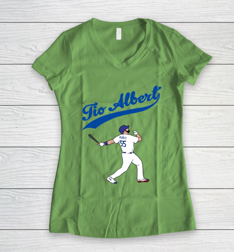 Tio Albert Baseball Women's V-Neck T-Shirt 5