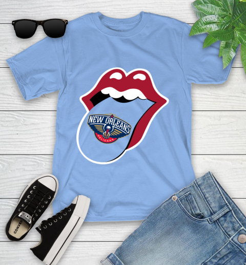 New Orleans Pelicans NBA Basketball Lips I Root For My Team Adoring Fan 113