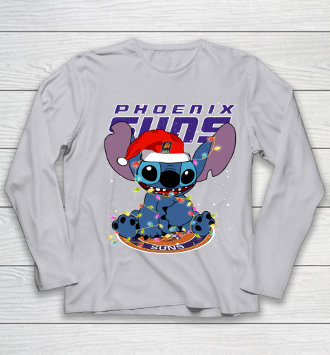 Phoenix Suns NBA noel stitch Basketball Christmas Youth Long Sleeve 3